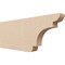 Ekena Millwork 2in. W x 8in. H x 20in. L New Brighton Woodgrain TimberThane Rafter Tail, Primed Tan RFTUR02X08X20NEBRCPR - alternate 1